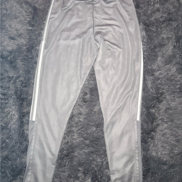 Mens Adidas AeroReady Slim Fit Track Pants Gray Size Men’s Small - Picture 5 of 5